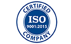 ISO certified company