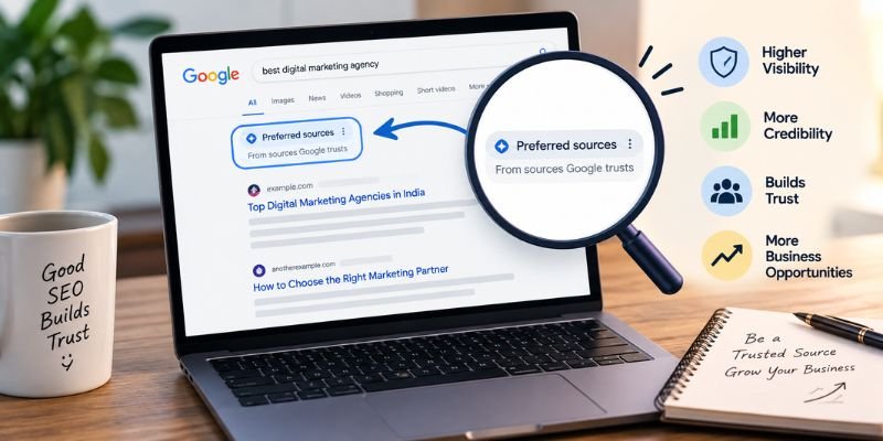 What Is Google’s Preferred Sources Badge, and Why Should Your Business Care